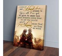 YAASIMOULE Vous ne trouverez jamais un amour aussi vrai que le mien. Impressions sur toile The Old Love
