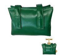 YAAVAAW Couvercle Antigel pour Robinet Extérieur Vert Cuir,Housse de Protection Imperméable pour Robinet,Housse Isolante Extérieure Jardin Protection Contre Le Gel en Hiver Sac Vent Résistant