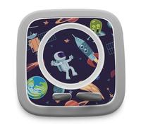 yabaduu Film de protection compatible avec Toniebox 2 - Film ajusté avec motif - Accessoires - Coque de protection autocollante avec design anti-rayures - Pour jouets d'enfants - Y015 (43 Espace, sans