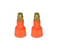 yabaikekeji Lot de 2 embouts de buse de pulvérisation de jardin pour arrosage, buses de brumisation avec motifs de pulvérisation réglables
