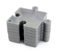 Yabauuop 6 Triage Puzzle Empilable, Plateau Tri Puzzle, Accessoire Puzzle pour Puzzles 1000 Pièces, Trieur Puzzle Plateaux Classificateur Puzzle