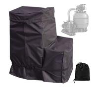 Yabauuop Couvercle De Pompe À Filtre À Sable | Housses De Protection UV pour Filtres De Piscine À Sable | Accessoires De Piscine Oxford 420D, Protection UV Imperméable pour Pompe