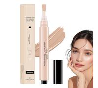 Yabauuop Crayon Correcteur | Applicateur À Cliquet Haute Couvrance - Primer De Maquillage Hydratant Format Pressé À Tenue Longue Pour Les Cernes Les Cicatrices Et Les Peaux Grasses Sensibles Et Mixtes