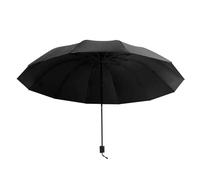 Yabauuop Parapluie Résistant Au Vent | Parasol 12 Nervures Protection UV,Grand Parapluie De Voyage Anti-Vent Léger,Pour Golf Soleil Extérieur Dortoir Université Sports Et Femmes