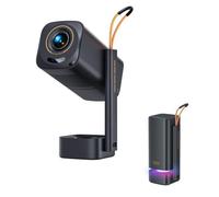 Yaber T1 Pro Mini vidéoprojecteur Portable Rotatif à 180° pour Home cinéma | Dolby Audio, Native Full HD 1080p & HDR 10, mise au point automatique et correction trapézoïdale, WiFi 6 et Bluetooth 5.4