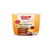 YABON - Gateau Semoule Nappe Chocolat 420G - Lot De 4 - Vendu Par Lot