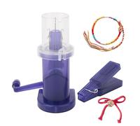 Yabound Machine à Tricoter, Tricotin Automatique, Machine à Tricoter Manuelle avec Manivelle, Tricotin Mecanique, pour Chaussettes, Bijoux, Bracelets, Bricolage, pour Débutants