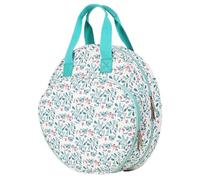Yabound Organiseur de sac de broderie - Sac de transport pour accessoires de broderie avec plusieurs poches et poignée de transport - Sac de bricolage portable - Fil à broder - 46 x 32 x 10,5 cm