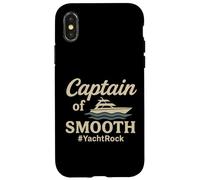Yacht Rock Captain of Smooth - Soft Rock Music Boat Coque pour iPhone X/XS