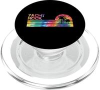 Yacht Rock Tie Dye Vintage Inspired Striped PopSockets PopGrip pour MagSafe
