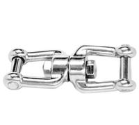 Yacht Steel Emerillon à Manille Double avec vis Six pans Creux 6mm AISI 316