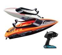 Yacht Télécommandé jusqu'à 100m Vitesse 10 Km/h Double Turbine Avizar Multicolore Multicolore