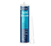 Yachtcare Yacht Silicone Blanc 300 ml - Silicone pour colmatage et jointoiement Cartouche pour de nombreuses applications sur bateau, caravane et camping-car