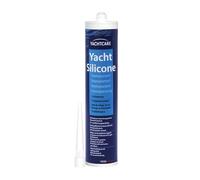 Yachtcare Yacht Silicone transparent 300 ml - Silicone pour colmatage et jointoiement - Cartouche pour de nombreuses applications sur bateau, caravane et camping-car