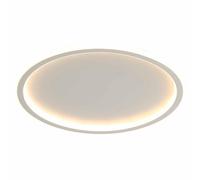 YACNYWJA Plafonnier LED De Style Minimaliste Design Ultra Fin Rond À Grain De Bois Plafonnier À Économie D'énergie 3000-6000K Luminaires De Décoration De Couloir À Intensité Variable Utilisés dans