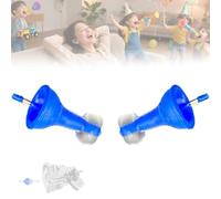 Yacriso Boucles d'oreille gonflables innovantes, Bouchons d'oreille réutilisables Ultra-conformes à la réduction du Bruit, Bouchons d'oreille Liquide Auto-adaptatifs réutilisables (1pair)