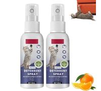 Yacriso Spray Scratch Anti-Chat Pursheld, Antrapy Anti Scratch Cat Spray, Formule sûre pour la Formation et la Protection des Meubles, dissuade Les comportements indésirables (2pcs)