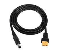 YACSEJAO Câble adaptateur XT60 vers DC XT60 mâle vers connecteur mâle DC 7,4 mm x 5 mm pour ordinateur portable (XT60 femelle 1 m)