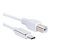 YACSEJAO Câble Midi USB C vers USB B, câble d'imprimante de type C vers USB B pour ordinateur portable à connecter avec contrôleur Midi, enregistrement d'interface audio, imprimantes et plus (1M)