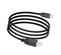 YACSEJAO Câble USB C pour imprimante 3FT - Câble USB B vers USB C - Câble MIDI compatible Yamaha Casio - Piano numérique MIDI - Contrôleur DJ