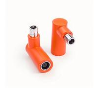 YACSEJAO DC 7909 vers DC 8020 Adaptateur en forme de L 90 degrés angle droit DC7909 vers DC8020 Connecteur d'alimentation pour panneau solaire RV Portable Power Station d'alimentation compatible