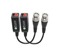 YACSEJAO Vidéo Balun HD-CVI TVI AHD Connecteur Passif BNC Vidéo Balun Émetteur-Récepteur Câble pour 1080P 720P CCTV Sécurité DVR Caméra de Surveillance Système-1 Paire