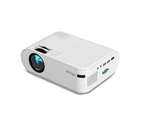 YADECL Mini projecteur P62 4000 lumens, projecteur vidéo LED Pris en Charge 1920 x 1080P pour téléphone Portable mettant en Miroir Android en Option (Couleur : Argento)