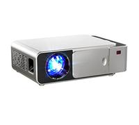 YADECL Projecteur LED Portable Android 10 en Option 3000 lumens 720p Je Prends en Charge Le projecteur de cinéma Maison 4K 1080p (Couleur : D, Taille : modèle de Base Argent)