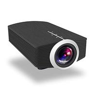 YADECL YG500/YG510 Mini projecteur Support 1080P 1800 Lumen Portable LCD LED Projecteur Home Cinema USB Beamer Haut-Parleur Basse (Taille : YG500)