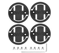 YaderJove Support de vélo en plastique de rechange pour Wahoo - Adaptateur de support VTT (pour Wahoo 4 pièces)