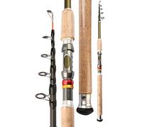 YADLCR Canne à pêche en Carbone 2.1/2.4/2.7/3.0/3.6m Canne à leurre télescopique Canne à pêche à Rotation Super Dure (Size : 3.0m)