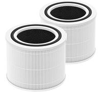 YADOBIG 2 Pièces de Rechange Compatible avec Levoit Core 300, 300S, 300-P, P350, 3-en-1 avec Filtre H13 HEPA, Filtre à Charbon Actif et Préfiltre, Rechange Core 300-RF