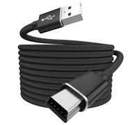 Yaekea 10FT Mini câble USB compatible avec Garmin GPS, caméra Canon/Nikon, contrôleur PS3, micro Yeti bleu, calculatrice Texas Instruments, Gopro Hero, câble mini tressé noir de Dash Cam