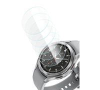 Yaekea 6 Pièces Protection Écran pour Samsung Galaxy Watch 4 Classic 46mm Haute définition Verre Trempé Protecteur D'écran pour Samsung Galaxy Watch 4 Classic 46mm Anti-bulles Screen Protecteur