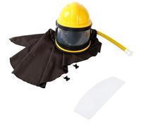 YaeKoo Protection de capot de sablage pour casque de sablage fourni par air (casque)