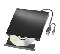 Yaeonku Lecteur Blu Ray Externe CD/DVD/BD Lecture/écriture Lecteur Bluray Portable USB 3.0 et enregistreur DVD de Type C Blu Ray pour Win7/8/10/11/ Mac OS