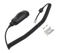 Yaesu Microphone portable de remplacement, microphone radio mobile à huit broches, micro émetteur-récepteur à ondes courtes, pour cordon en spirale TPU accessoire radio jambon,