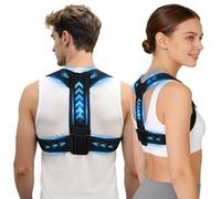 Yagaspantery Correcteur de Posture,Correcteur de Posture dos Redresse Femme Homme,Redresseur De Dos,Adjustable Back Postures Belt,Améliore la Postures du Bossu,Ceinture Dorsale