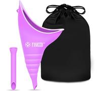 Yagaspantery Urinoir Femme, Pisse Debout pour Femme,Urinoir Portable pour Femme réutilisable,Urinoir en Entonnoir pour en Plein Air,Camping, randonnées, Festival, Voyage.(Pourpre)
