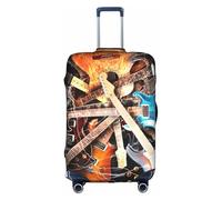 yagDAA Housse de protection pour valises de 45,7 à 81,3 cm, blanc, M