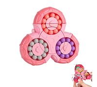 YAGE Magic Bean Cube Fidget Toy-Puzzle de Doigt Rotatif, Jouet créatif de décompression avec Haricots Magiques, Cadeaux de Noël et du Anniversaire an pour Enfants et Adultes âgés de 3-6 Ans et Plus