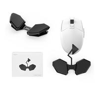 YaGee Repose-poignet pour souris 3.0 ergonomique pour droitier, se fixe aux souris pour une glisse fluide, anti-fatigue et soulagement du canal carpien pour les utilisateurs d'e-sports, de bureau, de