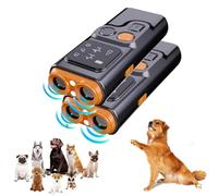 Yagerod Bark Guard, 2024 New Dog Barkguard, Anti Barking Device for Dogs, Portable Reusable Dog Bark Deterrent Device, Barkguard Pro with HD Display and LED Flashlight (2PC)
