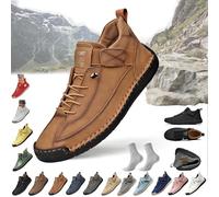 Yagerod Elira - Baskets, Elira | Baskets Confortables et offrant Un Bon Maintien, Chaussures orthopédiques ergonomiques avec Bande élastique réglable(Hellbraun,43)