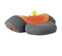 Yagerod Fisiorest Le Masseur de Cou 3 en 1, 2025 Nouveau Artuvate Cervicale Fisiorest, Massage en Profondeur et Relaxation, avec Chaleur, avec Traction for Aider à Dormir(Grigio Chiaro)