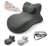Yagerod Liebora Coussin Liborah, Oreiller Liebora, Angle De Soutien Ergonomique De 27°, Qui Vous Aide à Être dans Le Bon Angle pour des Moments à Deux Plus Confortables Et Intenses(Dunkelgrau)