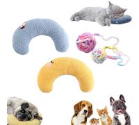 Yagerod Pupzen - Calming Pillow, Pupzen Calming Pet Pillow, Cutated Dog Calming Pillow, Pet Calming Toy Pillow, Cute Pillows for Indoor Cats and Dogs (2Pcs*B)