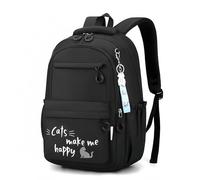 Yagerod Sac Ã Dos Orthopédique - HyPakio, Soyez prêt avec Notre Sac À Dos Orthopédique pour Un Quotidien Confortable!(Noir)