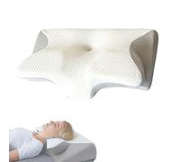 Yagerod SOYA Paris Oreiller 2.0, Oreiller Ergonomique Cervical 2 en 1, Oreillers Orthopédique à Mémoire De Forme pour Dormir Le Et Côté, Confort Optimal pour Nuque (1pc*Gris)