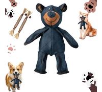 Yagerod Unbreaka-Bear, Jouet pour Chien incassable en Forme d'ours, Jouets pour Chien incassables Teddy Extreme Bear 2.0, Jouet pour Chien Indestructible en Forme d'ours (1PC)